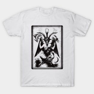 Baphomet lp guitar black transparent T-Shirt